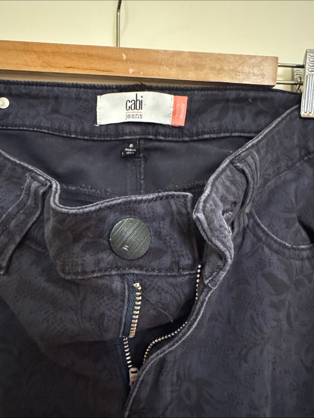 CAbi Women's Navy Skinny Jeans